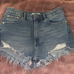 Zara denim shorts